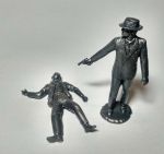 Toy soldiers Police and gangsters - 16 psc