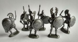 A set of soldiers "Ancient Greeks" - 6 pcs