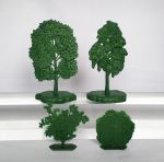 Trees and Bushes №2 - a set of 4 psc