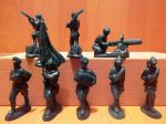 Red Army soldiers - a set of 8 pcs.