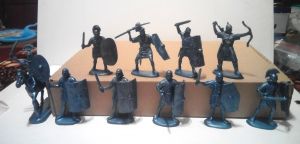 A set of soldiers "Romans" - 10 pcs
