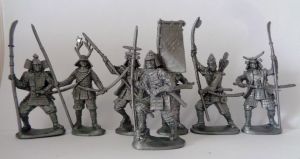 A set of soldiers "Samurai" - 7 pcs