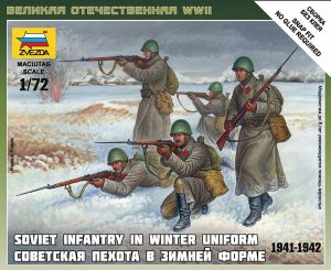 6197 Zvezda Советская пехота в зимней форме