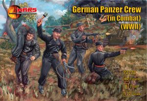 MAR72122 WWII German Panzer Crew in Combat