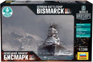 Zvezda9204 Battleship "Bismarck" - World of Warships