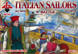 RB72107 Итальянские моряки в бою, XVI-XVII века