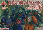 RB72110 Бургундская пехота и рыцари XV века (пика) - набор №2
