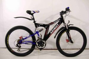 Горный двухподвесный велосипед Azimut Blackmount G-FR-D