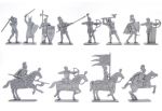 Battle of the Ice 2: Knights - a set of 12 psc