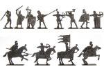 Battle of the Ice 2: Knights - a set of 12 psc