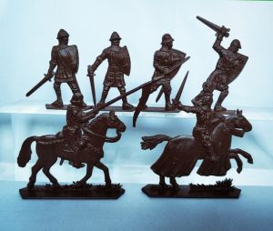 Baron Chlodomir and his retinue