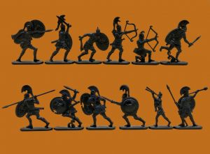 Warriors of Ancient Hellas. Set №2 - 12 psc 