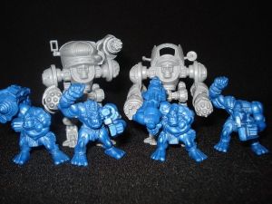 Сyberpunk: cyborgs UNL-2 against space goblins