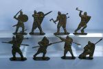 Rus Foot Knights (Druzhina) - a set of 8 psc