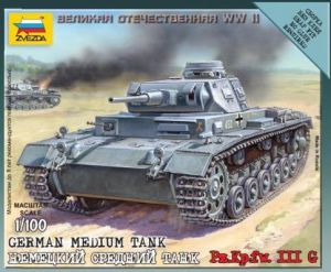 6119 Zvezda Танк Pz.Kp.fw III G