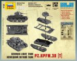 6130 Немецкий танк PZ.KPFW.38 (T)