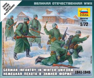 6198 Zvezda Немецкая пехота в зимней форме