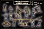 MAR72131 German Mercenaries (Mid 16th Century)