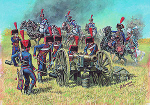 8023 Zvezda Франц.  конная артиллерия 1812 гг.