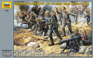 8083 Zvezda Немецкая пехота Первой мировой войны