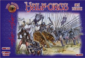 ALL72015 Half-Orcs Set 1 Pikemen