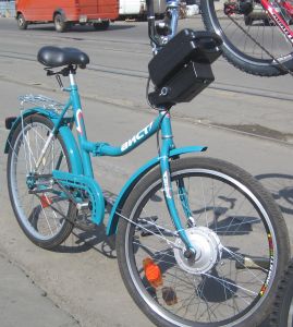 Дорожный городской Электровелосипед (складывающийся 24V 350W 24")
