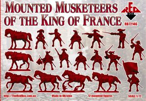 RB72146 Musketeers of the King of France (mounted)