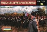 STR173 Французская линейная пехота на марше - набор №1