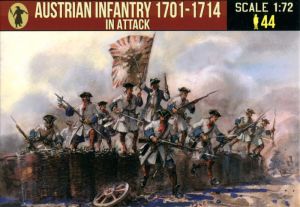 STR261 Austrian Infantry 1701-1714 in Attack